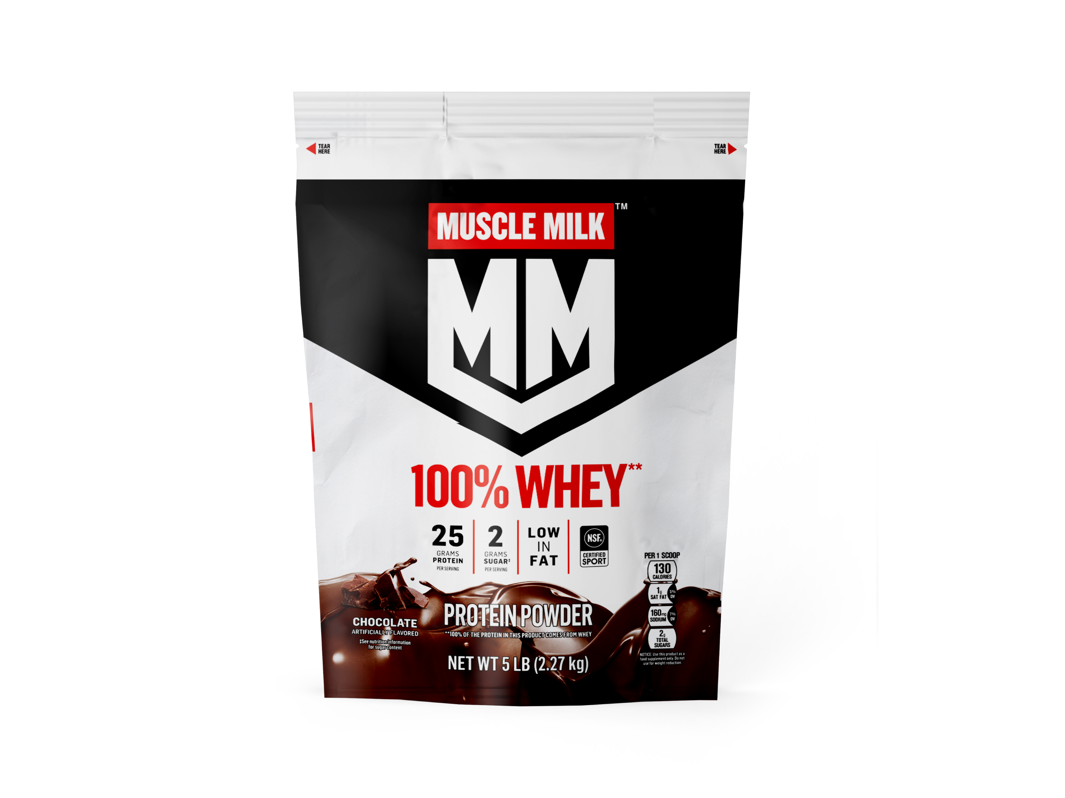 Muscle Milk 100% Whey Helps rebuild muscles after exercise