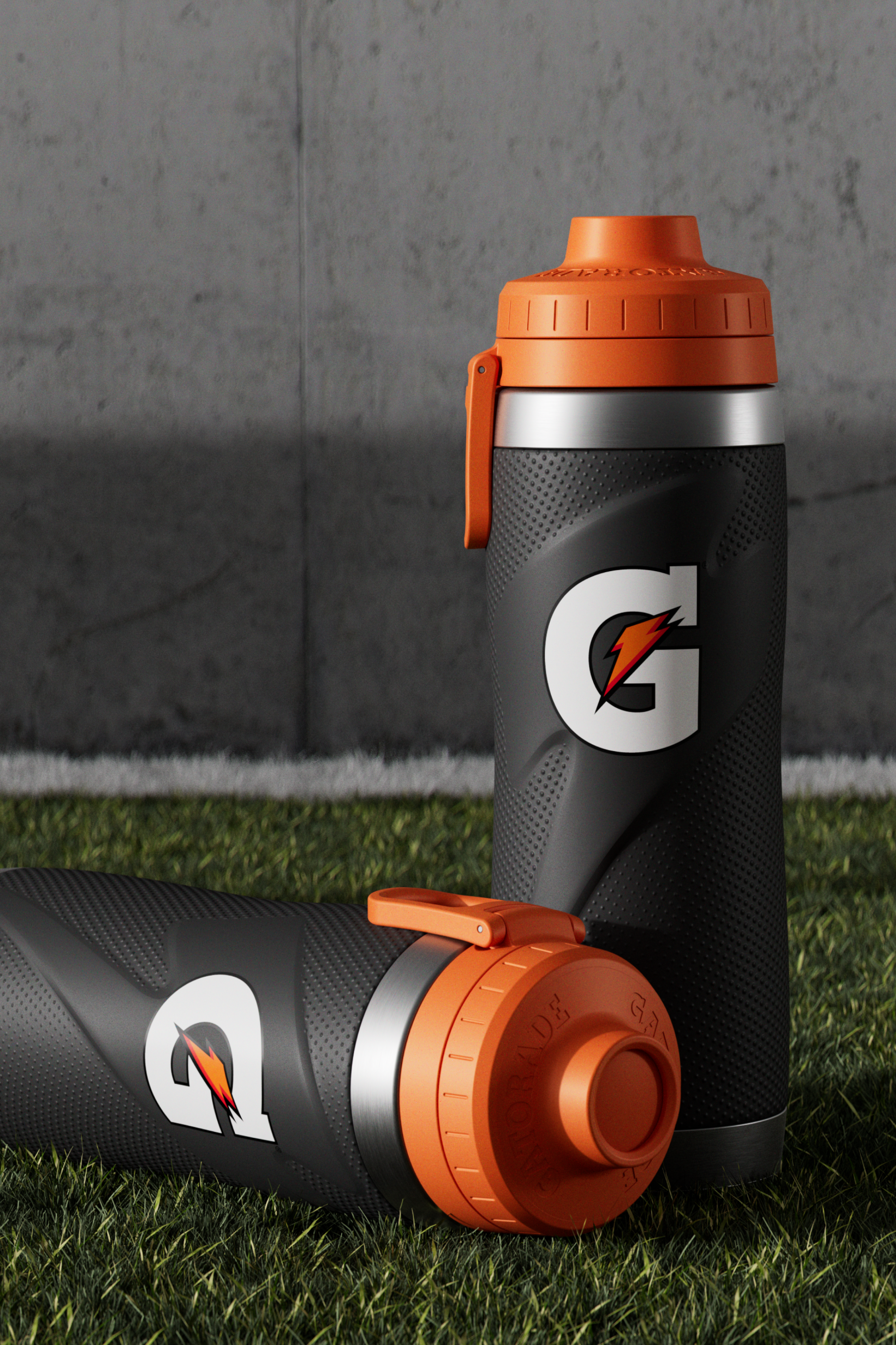 Stainless Steel Water Bottle 26 oz, non-slip and insulated - Image 2