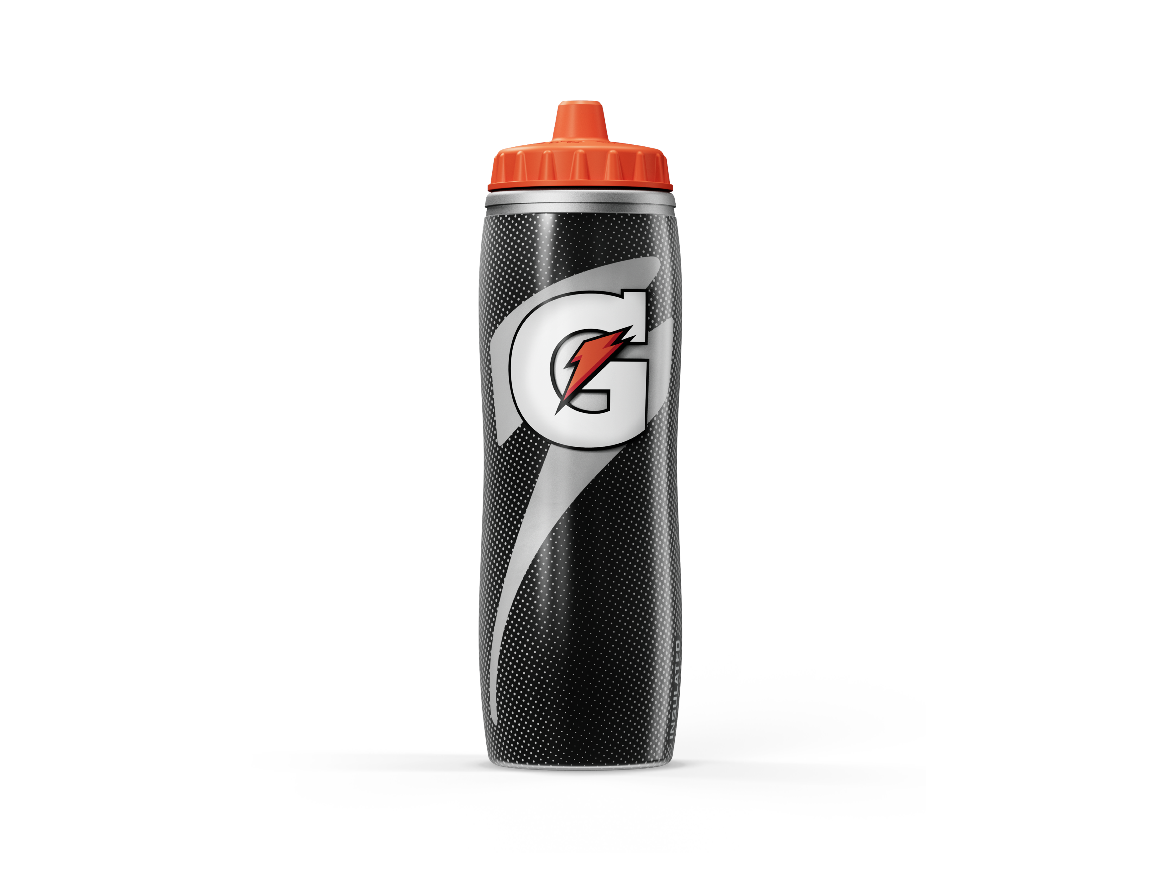Insulated Squeeze Water Bottle 30 oz, keeps drinks colder