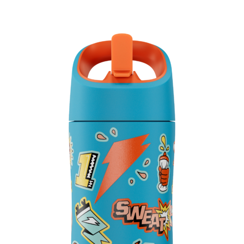 Rookie Stainless Steel Water Bottle 12 oz, designed for kids