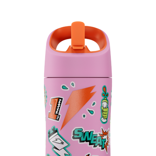 Rookie Stainless Steel Water Bottle 12 oz, designed for kids
