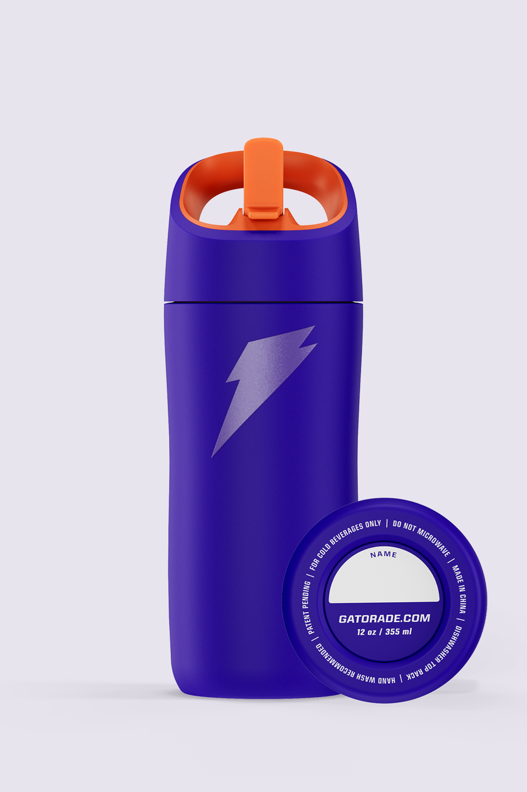 Rookie Stainless Steel Water Bottle 12 oz, designed for kids - Image 3
