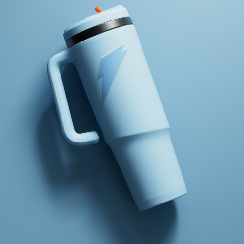 Alternative view of Crossover Stainless Steel Tumbler 36oz, stainless steel