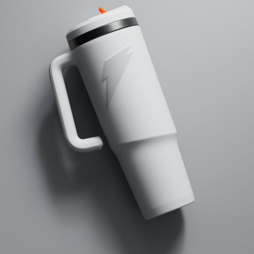 Alternative view of Crossover Stainless Steel Tumbler 36oz, stainless steel