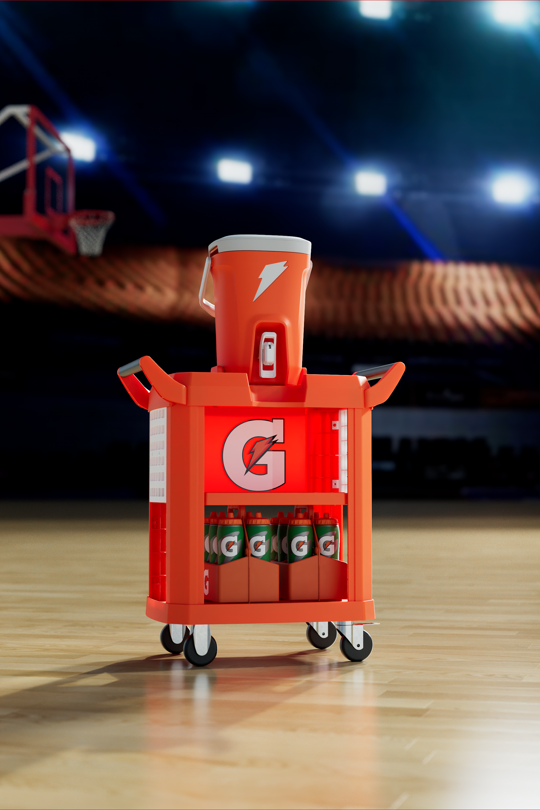 Gatorade Cooler Cart Sideline-ready hydration cart - Image 2