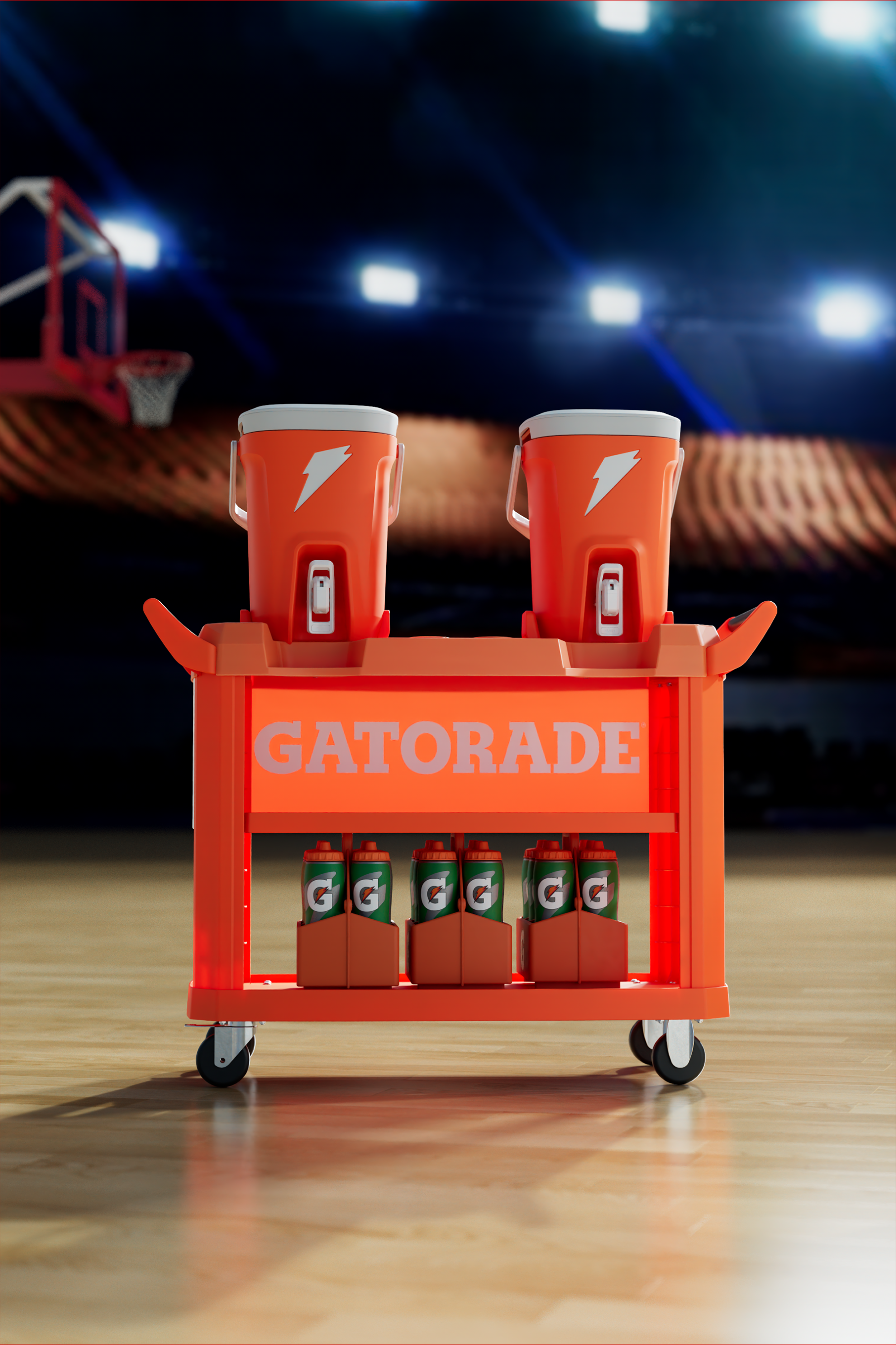 Gatorade Cooler Cart Sideline-ready hydration cart - Image 2