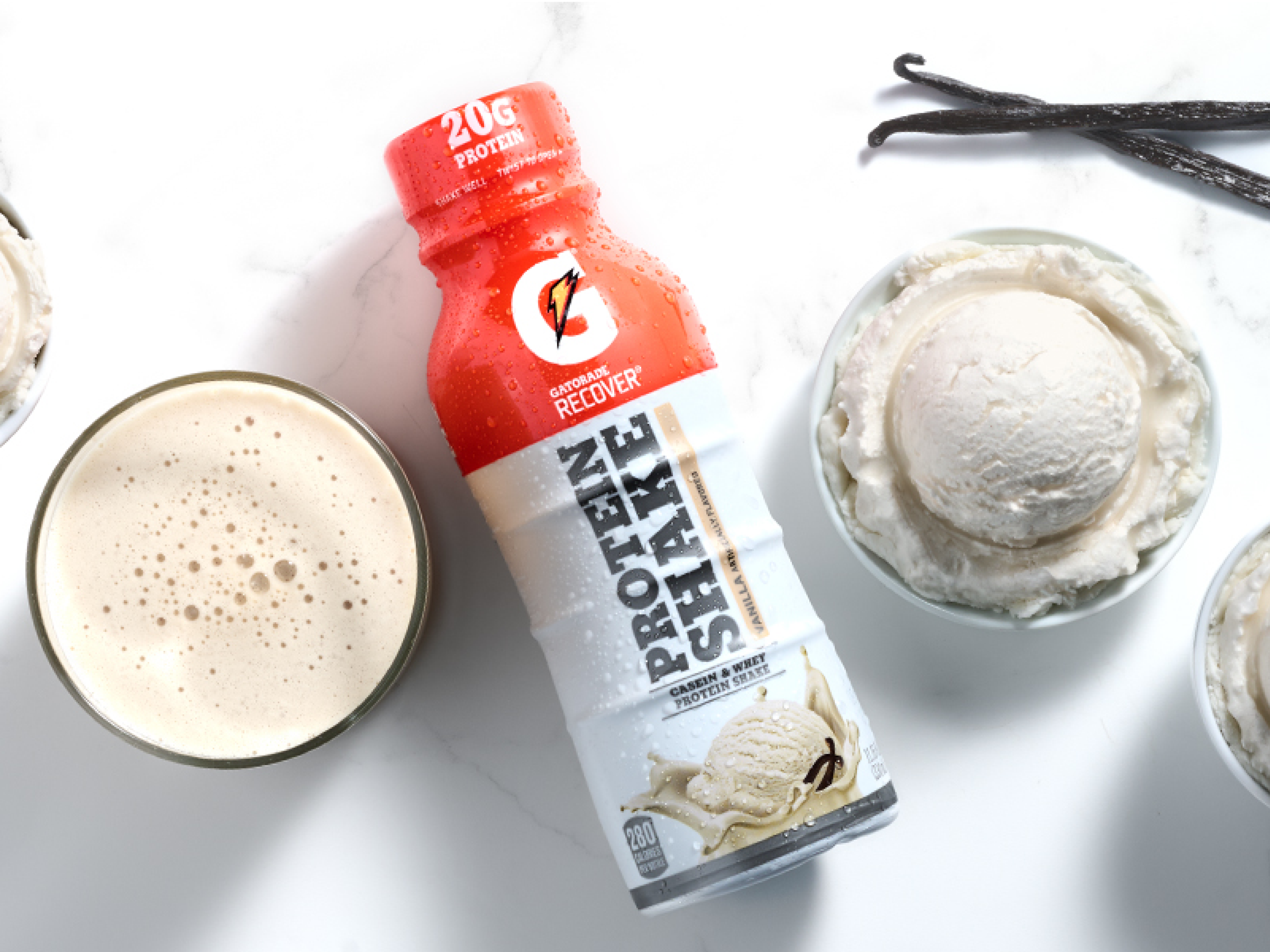 Gatorade Recover Protein Shake Helps rebuild muscles after exercise - Image 2