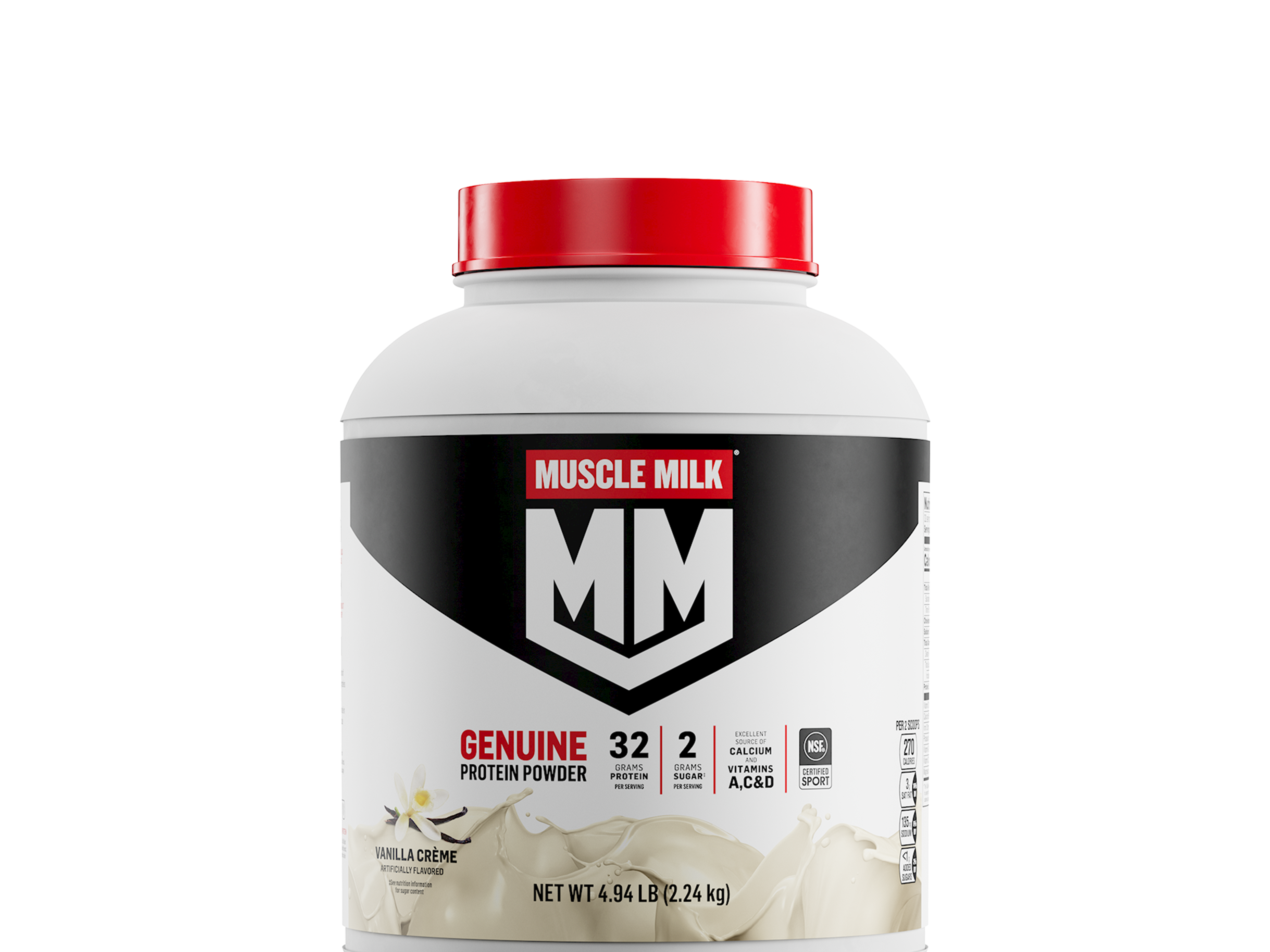 Muscle Milk Genuine Helps rebuild muscles after exercise