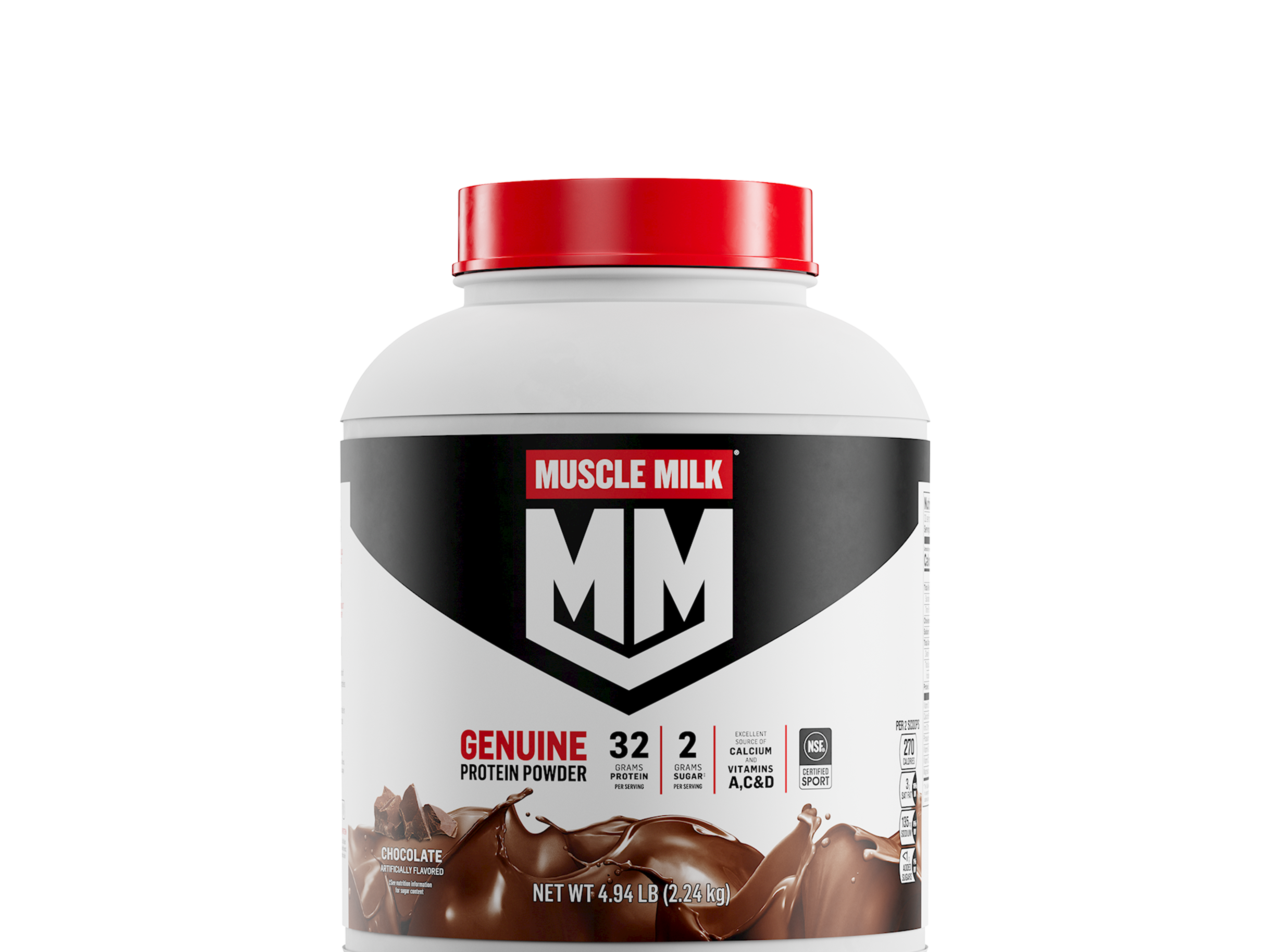 Muscle Milk Genuine Helps rebuild muscles after exercise