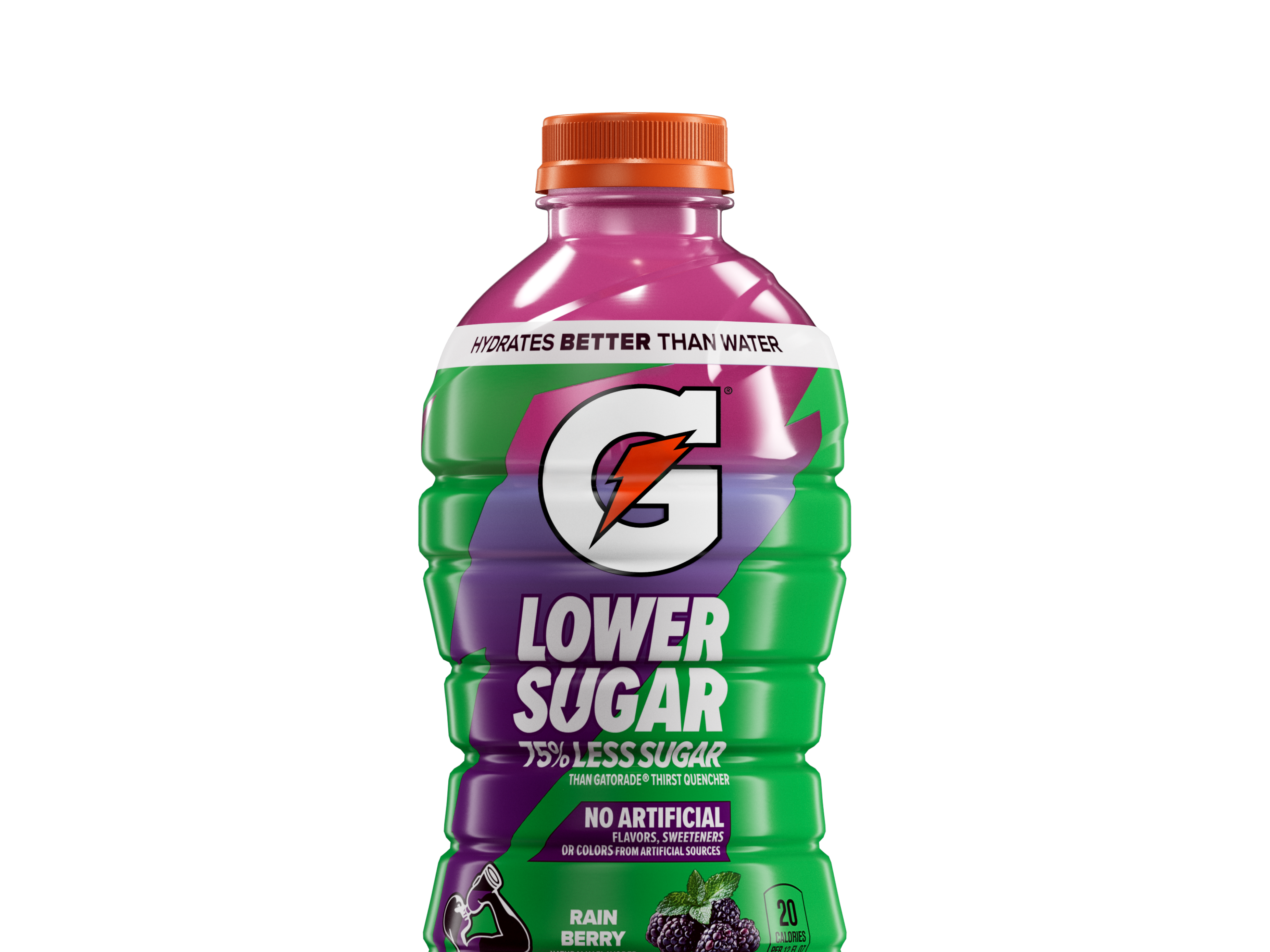 Gatorade Lower Sugar No artificial flavors, sweeteners, or colors