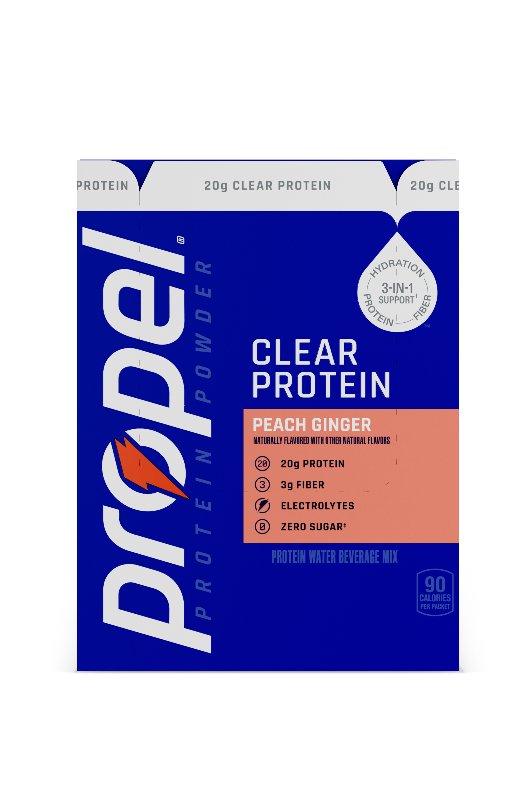 Propel Clear Protein 3-in-1 Support, Protein - Fiber - Hydration - Image 3