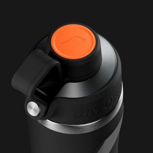Alternative view of Overtime Bottle Screw Cap 24+ hour insulation Black