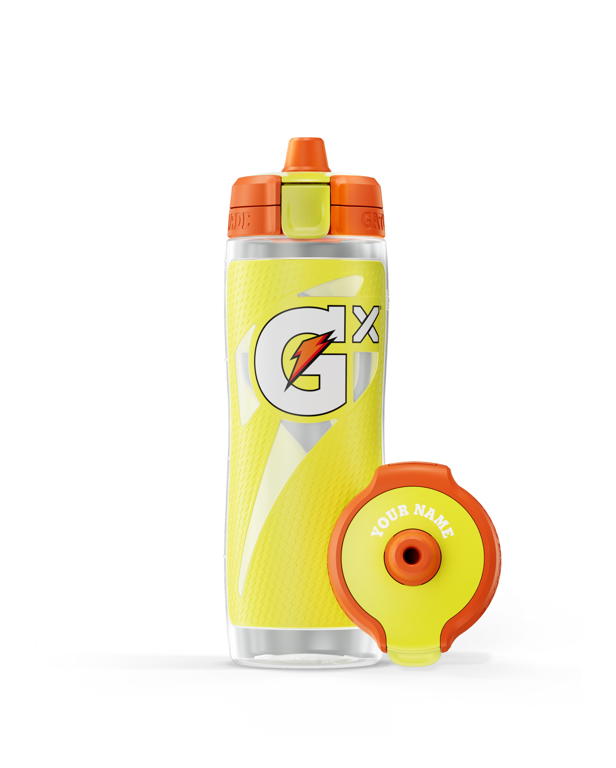 Neon Yellow Gx Water Bottle